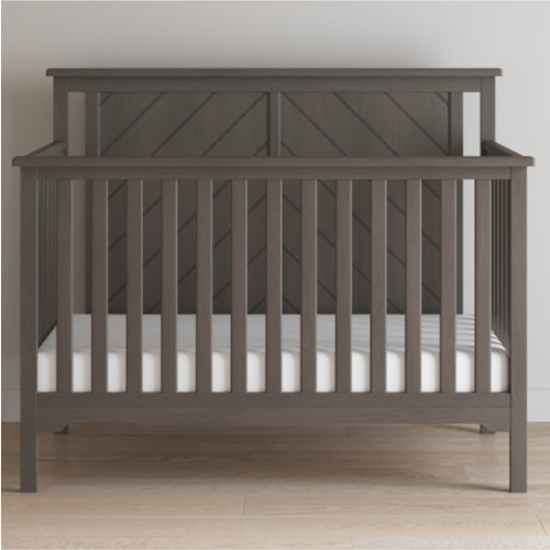 Hampton Flat Top 4-in-1 Convertible Crib