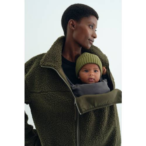 MAMA BEFORE & AFTER BABYWEARING FLEECE JACKET