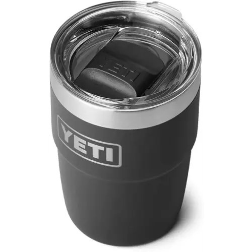 YETI Rambler 8 oz Stackable Cup, Stainless Steel, Vacuum Insulated Espresso Cup with MagSlider Lid