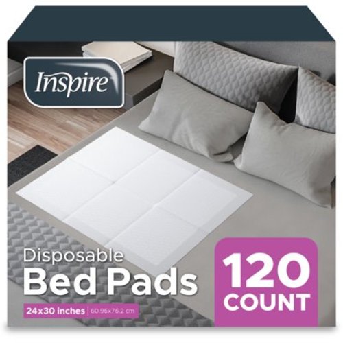 Inspire Disposable Underpads (120, 30" x 24")