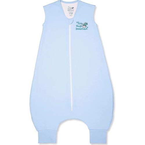 Baby Merlin's Magic Dreamsack Walker - Microfleece Baby Wearable Blanket Sleep Sack - Transition Sleep Sack for 12-18 Months Babies - Promotes Restful Sleep and Hip of Movement - Blue