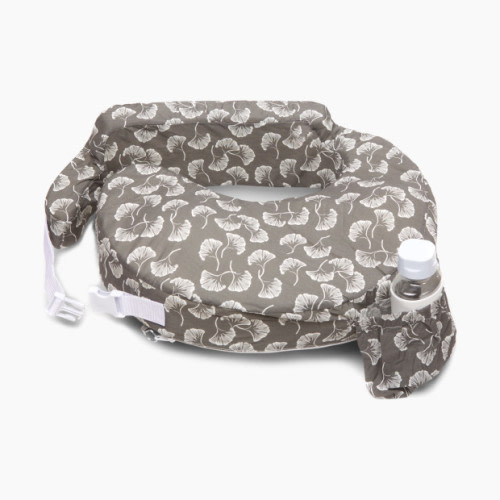 My Brest Friend Original Nursing Pillow - Grey Flowing Fans