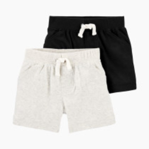 Carter's Drawstring Shorts (2 Pack) - Multi Color, 3 M