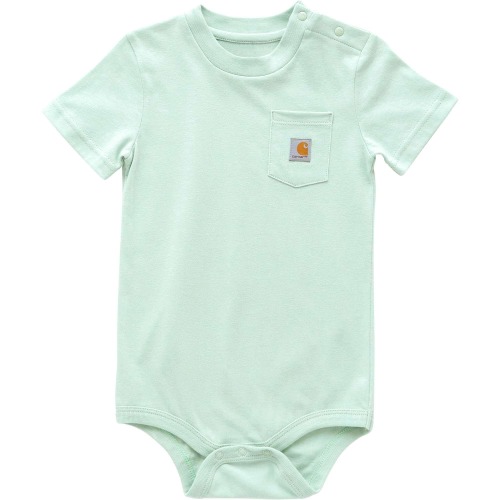 Kids' Short Sleeve Pocket Bodysuit (6M)