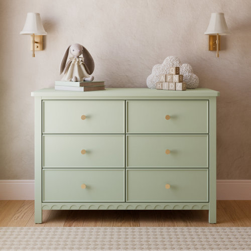 Graco Sasha 6 Drawer Double Dresser & Reviews | Birch Lane