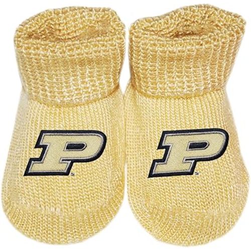 Creative Knitwear Purdue University Newborn Baby Bootie Sock