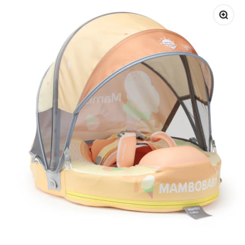 Mambobaby Float with Canopy and Tail Ice Cream
