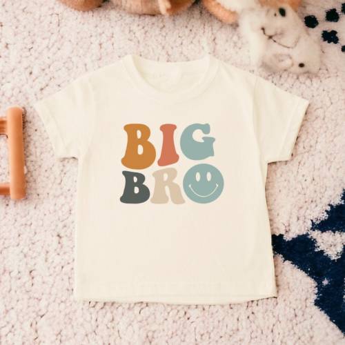 Big Bro T Shirt, Big Brother Shirt, Big Brother To Be, Toddler Boy Shirt, Pregnancy Announcement, Sibling Shirt, Brother Shirt, Kids Shirt