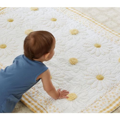 Dandy Daisy Baby Quilt | Pottery Barn Kids
