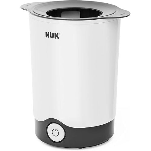 NUK Thermo Express Baby Bottle Warmer - Fast and Gentle Steam Heating, a Portable & Efficient Newborn Essential