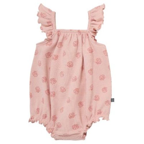 Modern Moments™ by Gerber Baby Girls' Bubble Romper, Rose Seashell, 6-9M