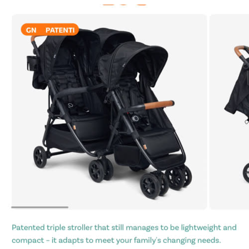 Zoe Trio: Lightweight Triple Stroller