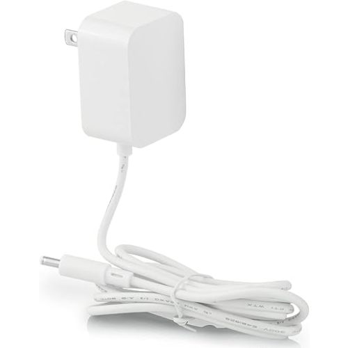 LEFXMOPHY Power Cord Replacement for Hatch Baby Rest Sound Machine Night Light, Barrel Style 5V 1A White AC Supply Adapter Cable 5ft