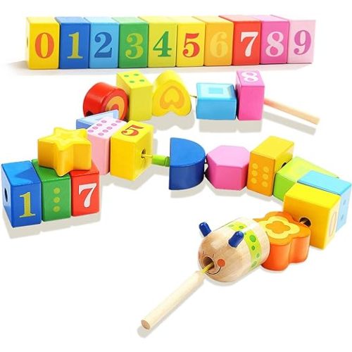 Toddler Puzzles Wooden Toys Montessori Shape Sorting Puzzle Sensory Toys  Toddlers Activities Preschool Learning Early Educational Autistic  Developmental Toys 1 2 3 Year Old Age 1-3 0-2 Dementia Games : :  Toys & Games