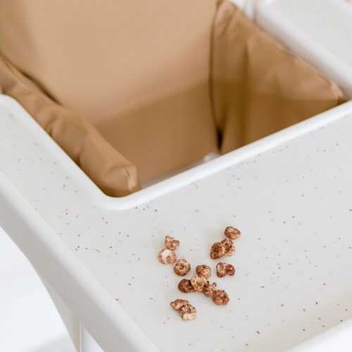 Brown Speckle IKEA Highchair Specialty Placemat / High Chair Mat