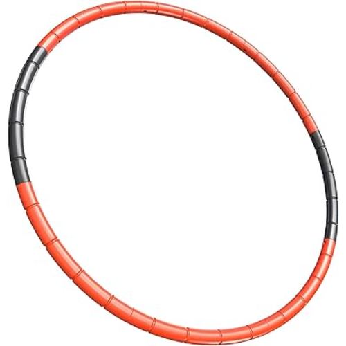 Kids Fitness Hoop - Weight & Size Adjustable- Body Building Plastic Children Gymnastics Toys- Diameter 26.5 Inches