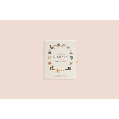 Our Little Library: A Foundational Language Vocabulary Board Book Set for Babies (Our Little Adventures Series)
