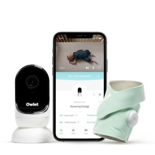 Owlet Dream Duo 3 Smart Baby Monitor - Mint