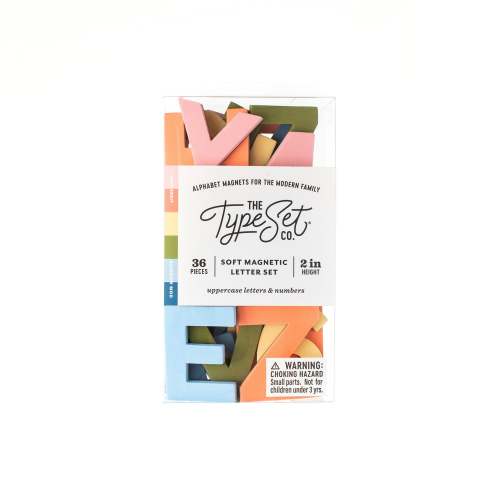 2-Inch Rainbow Mod Magnetic Letters