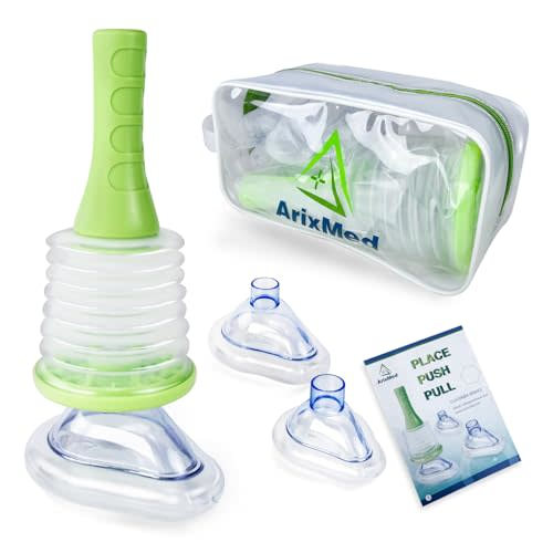 Choking Rescue Device for Kids and Adults, Arixmed Anti Choking Device, Portable Airway Suction Device, First Aid Choking Device