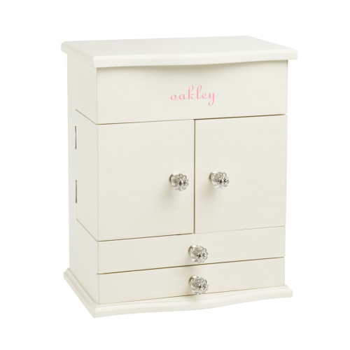 Cream Abigail Jewelry Box Collection