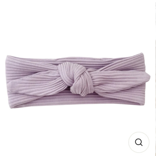Ribbed Headband - Lilac