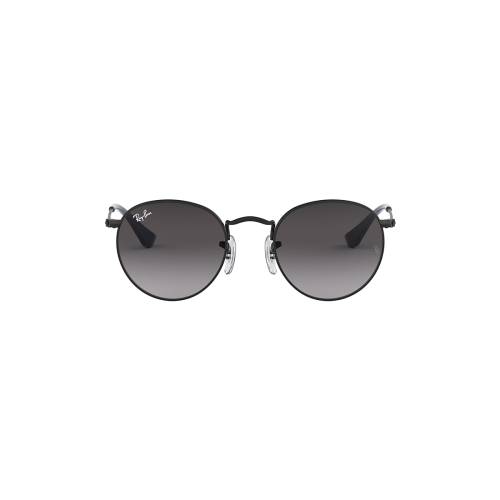 Ray-Ban Sunglasses Children Round Kids - Black Frame Grey Lenses 44-19