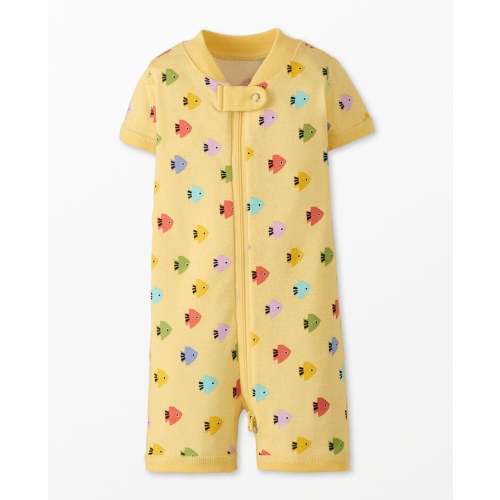 Baby 2-Way Zip Shortie Sleeper | Hanna Andersson