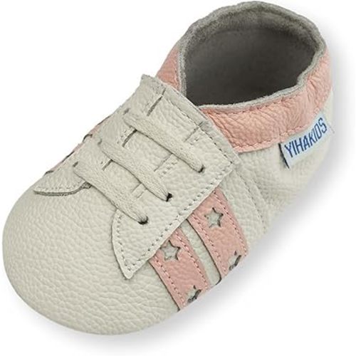 YIHAKIDS Baby Leather Shoes - 0-6 Months