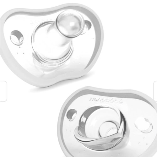 Flexy Silicone Pacifiers - 2-pack - White