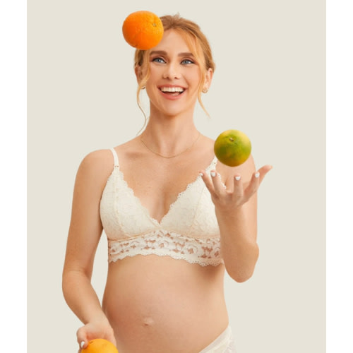 Lace Plunge Nursing Bralette