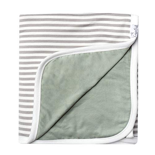 Copper Pearl Three-Layer Baby Blanket: Soft Baby Quilts for Boys and Girls | Breathable, Cozy, Toddler Blanket | Baby Quilt for Newborns | 46x46 Premium Polyester/Rayon | Everest
