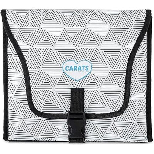 Carats Car Seat Cooler for Baby with COOLTECH - Baby Car Seat Cooling Pad (GEO)