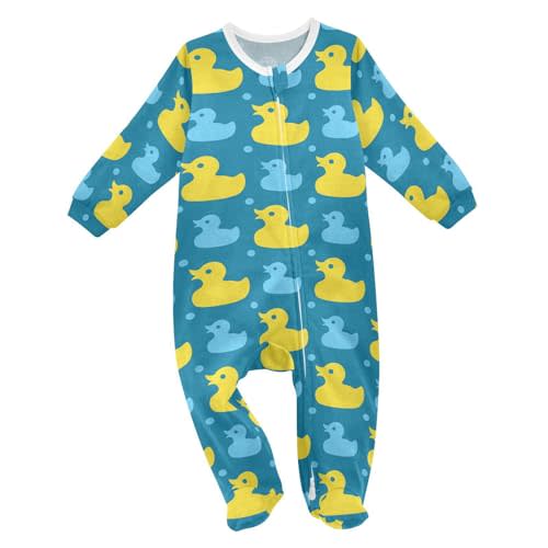 Dussdil Baby One-Piece Footies Newborn Rompers Pajamas Cotton Footed Pjs for Sleep Play Boys Girls