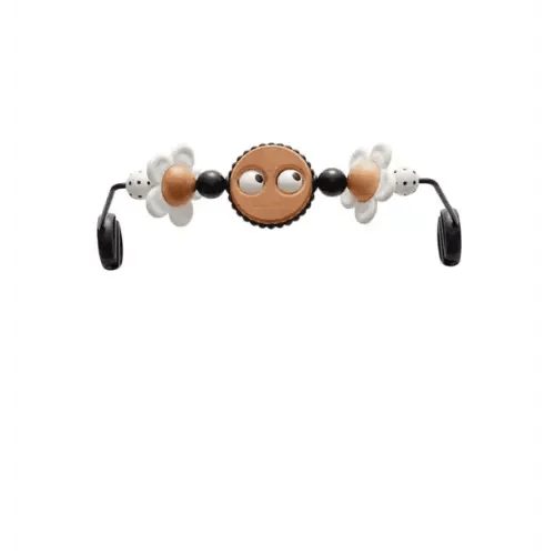 Bouncer Toy: Googly Eyes Black + White