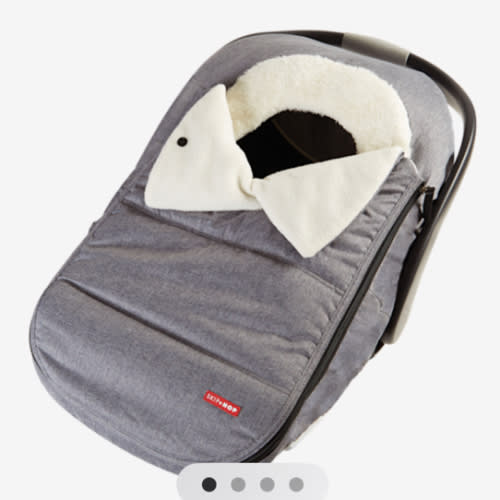 Skip Hop Winter Car Seat Cover, Stroll & Go, Heather Grey