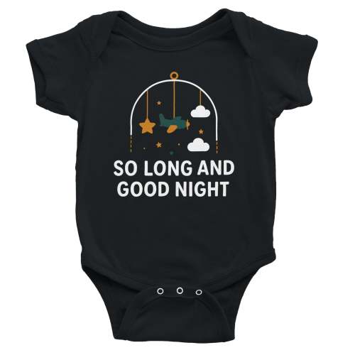 So Long and Good Night - Onesie – ElderEmo.com