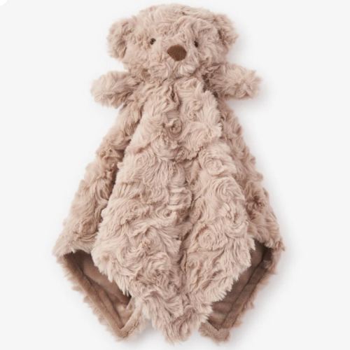 Plush Bear Baby Security Blanket