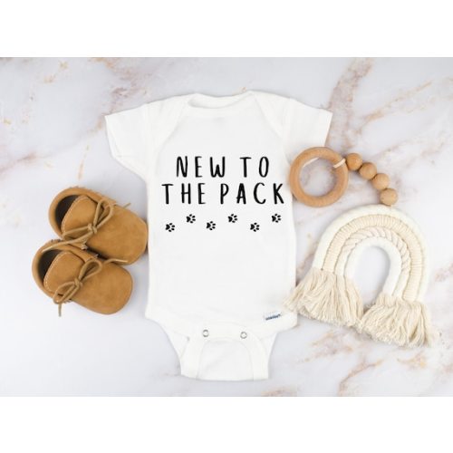 New to the Pack Baby Bodysuit, add in sanders