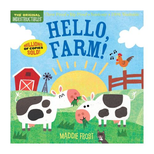 Indestructibles: Hello, Farm! (Novelty Book) - by Maddie Frost