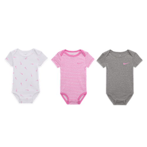 Nike E1D1 Baby (0-9M) Mix and Match Bodysuits (3-Pack)