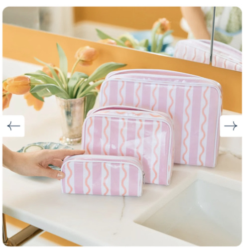 Patterned Toiletry Bag | Weezie Towels