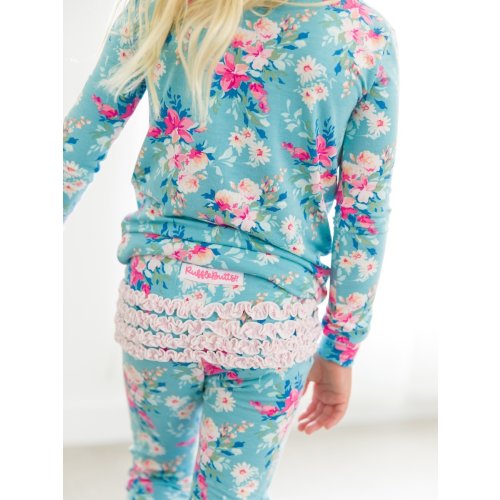Toddler Ruffle Long Sleeve Pajama Set
