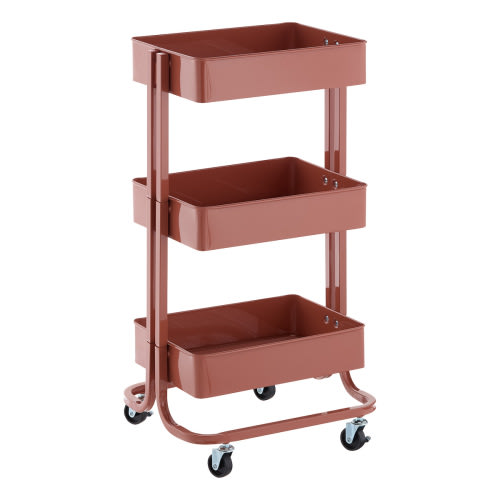 The Container Store 3-Tier Rolling Cart | The Container Store