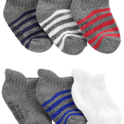 Multi Baby 6-Pack Ankle Socks | Carter’s Oshkosh Canada