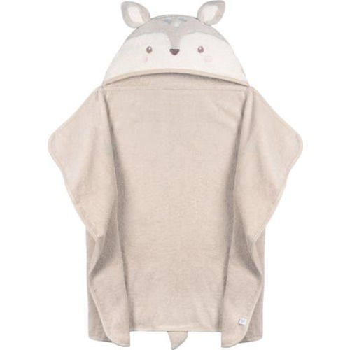 Tan Deer Character Hooded Towel