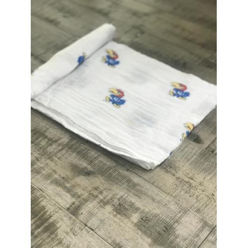 University of Kansas Swaddle Blanket – Three Little Anchors