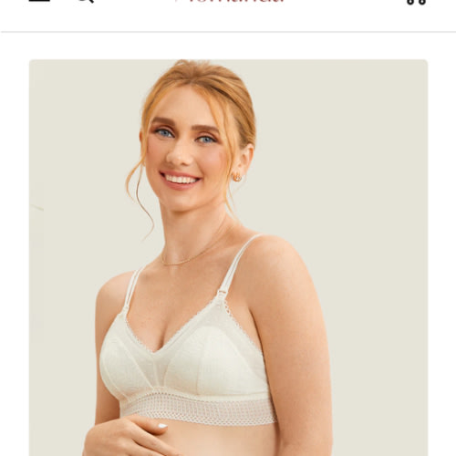 Double-Strap Nursing Bralette