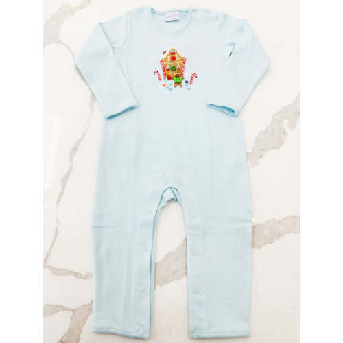 Ginger's Holiday House Onesie Dress | Posh Tots Children's Boutique