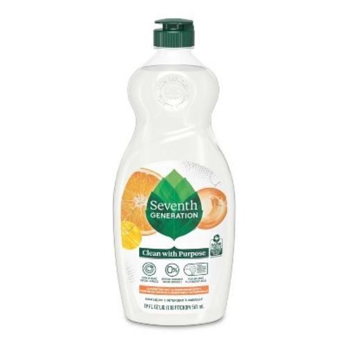 Seventh Generation Lemongrass & Clementine Dish Liquid Soap - 19 Fl Oz